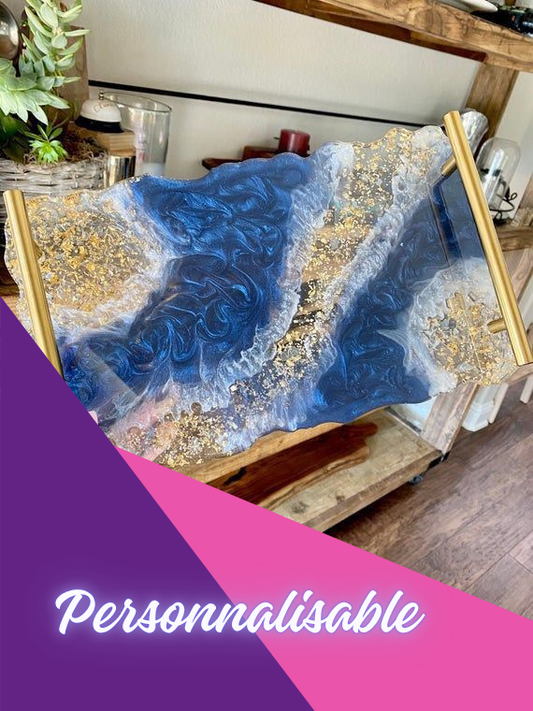 Personnalisez votre plateau en résine ✨